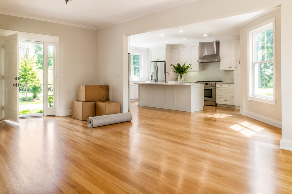 Residential cleaning Dutchess County NY move-in and move-out service for an empty home